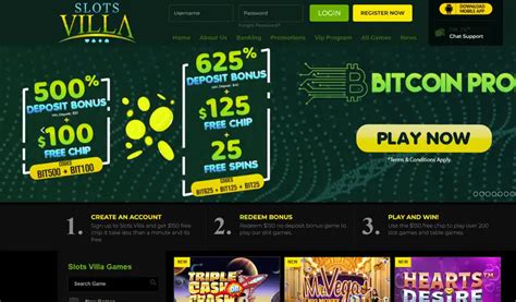 Slots Villa Casino Welcomes US, Australian, Canadian & UK Players .
